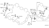 Diagram for 2020 Infiniti QX80 Seat Belt - 88845-1LA2A