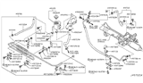 Diagram for 2017 Infiniti QX80 Power Steering Cooler - 49790-5ZM0A