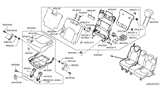 Diagram for Infiniti Seat Cushion - 89300-1LG7B