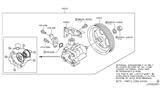 Diagram for 2016 Infiniti QX80 Power Steering Pump - 49110-1LA0A