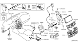 Diagram for Infiniti QX60 Body Control Module - 28346-3ZD0A