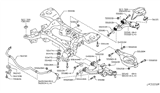 Diagram for Infiniti QX80 Control Arm - 551A1-1LA0B