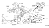 Diagram for Infiniti QX80 Lateral Arm - 551B0-5ZA0A