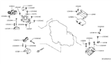 Diagram for 2019 Infiniti QX50 Engine Mount Bracket - 11210-5NA0B