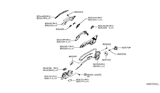 Diagram for 2019 Infiniti QX50 Door Latch Assembly - 82501-5NA0A