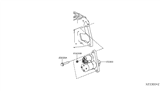 Diagram for 2019 Infiniti QX50 Starter Motor - 23300-5NA0B