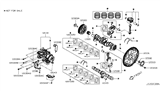 Diagram for Infiniti QX55 Flywheel - 12331-5NA0A