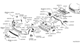 Diagram for Infiniti QX50 License Plate - 96210-5NA0A