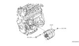 Diagram for Infiniti QX55 Alternator - 23100-5NA0A