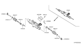 Diagram for Infiniti Tie Rod End - D8520-5NA0A