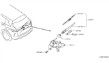 Diagram for Infiniti QX50 Windshield Wiper - 28780-5NA0A