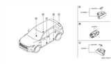 Diagram for 2021 Infiniti QX50 Headlight Bulb - 26734-89900