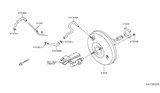 Diagram for Infiniti QX55 Brake Booster - D7210-5NA0A