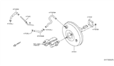 Diagram for 2019 Infiniti QX50 Brake Booster - D7210-5NA0A