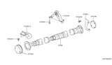 Diagram for Infiniti Differential Mount - 37510-5NA0A