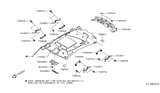 Diagram for 2021 Infiniti QX50 Mirror Cover - 96326-5NA0A