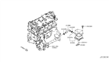 Diagram for Infiniti QX55 Oil Cooler - 21305-5NA1A