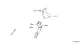 Diagram for 2019 Infiniti QX50 Accelerator Cable - 18002-6CA0A