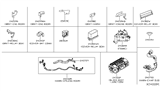 Diagram for 2019 Infiniti QX50 Fuse Box - 24350-5NA0A