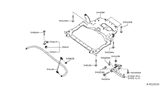 Diagram for Infiniti QX50 Control Arm Bolt - 11298-JA01D