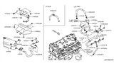 Diagram for 2014 Infiniti QX60 Vapor Canister - 14950-9J30A