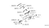 Diagram for 2019 Infiniti QX50 Door Handle - 80641-5NA0A