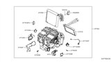 Diagram for 2019 Infiniti QX50 Blend Door Actuator - 27732-5NA0A