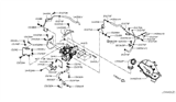 Diagram for 2021 Infiniti QX50 Turbocharger - 14411-5NA0A