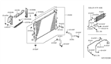 Diagram for 2020 Infiniti QX50 Radiator Hose - 21501-5NA0A