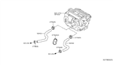 Diagram for Infiniti QX55 A/C Hose - 92400-5NA0A
