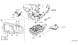 Diagram for 2020 Infiniti QX50 Valve Body - 31705-29X6A