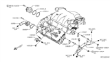 Diagram for Infiniti QX60 Water Pump - 21010-6KA0A