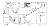 Diagram for 2014 Infiniti QX60 A/C Hose - 92480-3JA0A