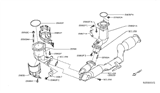 Diagram for Infiniti Catalytic Converter - 208A2-3JG0A