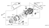 Diagram for 2016 Infiniti QX60 CV Joint Companion Flange - 38210-3KA3A