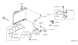 Diagram for Infiniti Radiator Hose - 21501-3JA0A