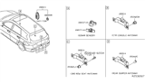 Diagram for Infiniti Car Key - 285E3-9NB5A