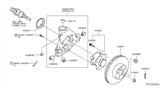 Diagram for Infiniti Wheel Stud - 43222-41B0A