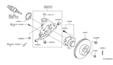 Diagram for 2019 Infiniti QX60 Steering Knuckle - 43019-1AA0A