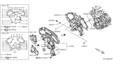 Diagram for Infiniti Crankshaft Seal - 13510-9HP0A