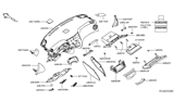Diagram for Infiniti QX60 Glove Box - 68511-9NF1A