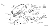 Diagram for 2020 Infiniti QX60 Glove Box - 68500-9NF0A