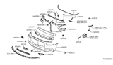 Diagram for 2014 Infiniti QX60 Bumper - FBM22-3JMAH