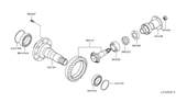 Diagram for Infiniti JX35 CV Joint Companion Flange - 38210-JP01C