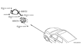 Diagram for Infiniti QX60 Fog Light - 26155-9B91D