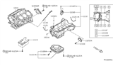 Diagram for 2017 Infiniti QX60 Oil Pan - 11110-JA10D