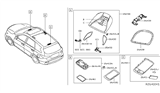 Diagram for Infiniti JX35 Dome Light - 26430-3JA5A