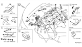 Diagram for 2016 Infiniti QX60 Alternator Bracket - 24239-JA11B