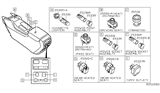 Diagram for Infiniti QX60 Cigarette Lighter - 25331-3JA0B