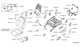 Diagram for Infiniti QX60 Seat Switch - 87317-3KN6A